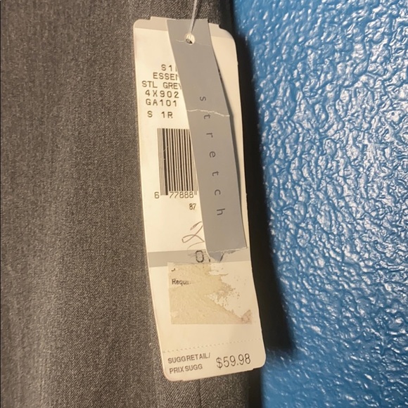 Nine West Cyndi Grey Pants Stretch Size 2P NWT - Picture 4 of 7